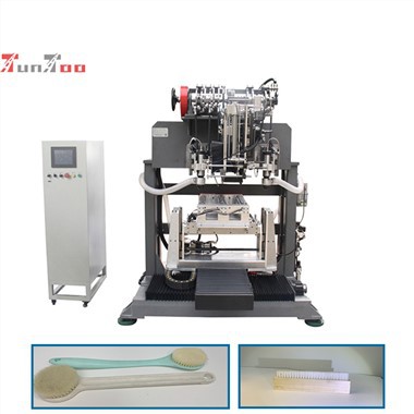 Μηχανή βούρτσας τριών αξόνων με τρυπάνι